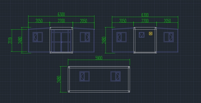 New Expandable Container House With Ensuite And Kitchen