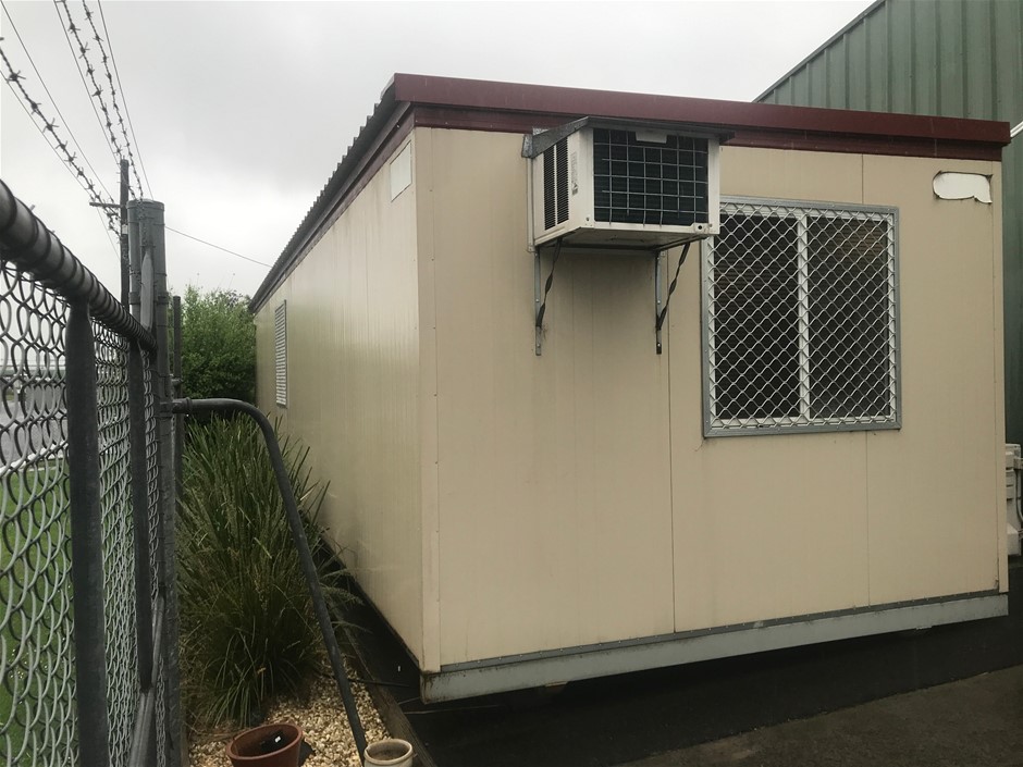 Ausbuilt Donga Portable Office - 12000mm (L) x 3470mm (W) x 2900mm (H)