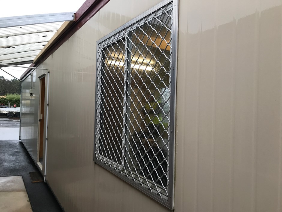 Ausbuilt Donga Portable Office - 12000mm (L) x 3470mm (W) x 2900mm (H)