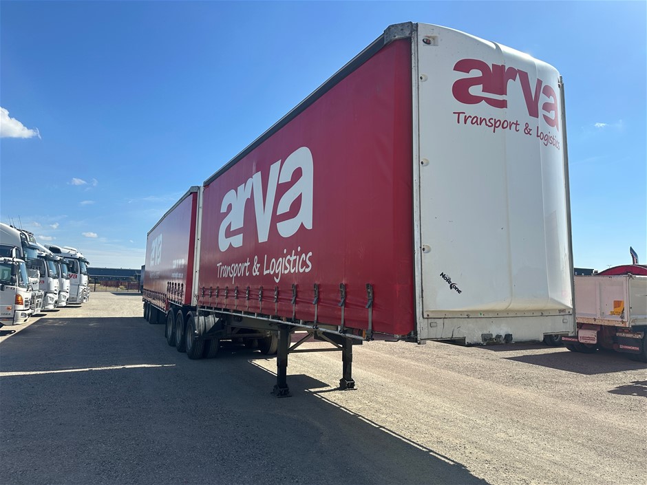 2023 Regal ST3 Triaxle Curtainsider Trailer AB Combination